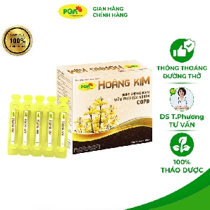 PQA HOÀNG KIM - Dùng cho người bị Viêm phổi tắc nghẽn mãn tính, COPD